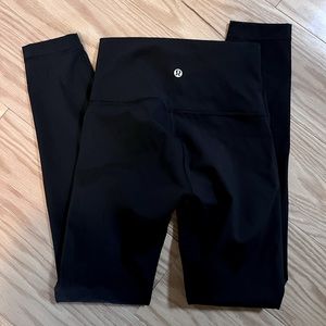 Like New Black Lululemon leggings size 2